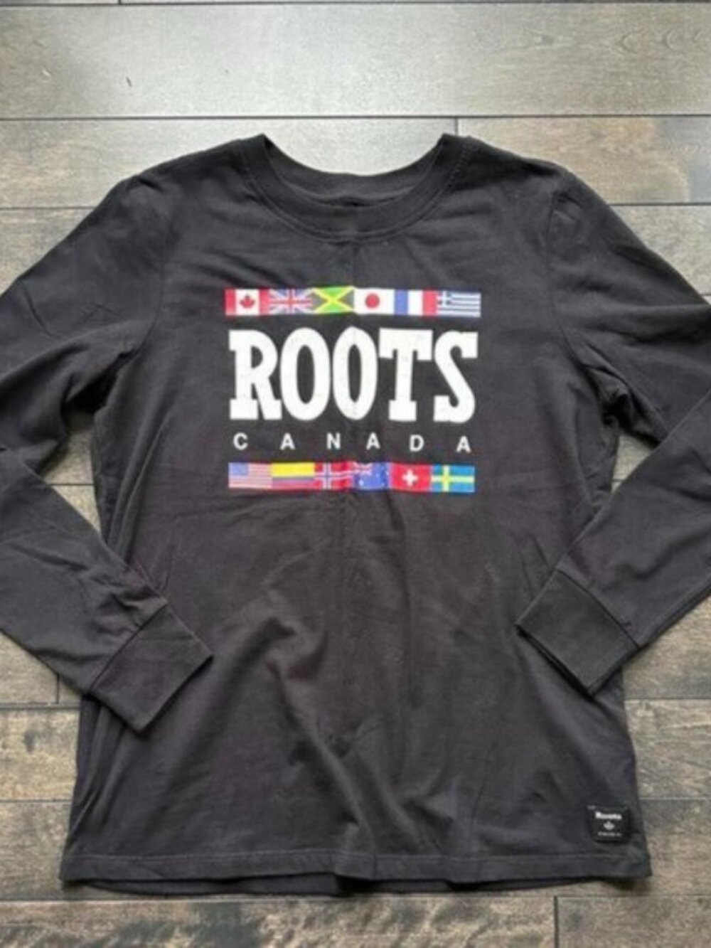Roots World Flag Long Sleeve Tee